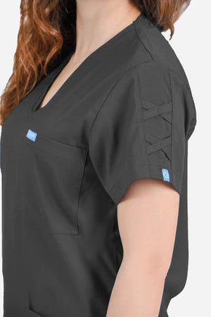 Ruby - Antrasit (Tek Üst) - OksijenUniform