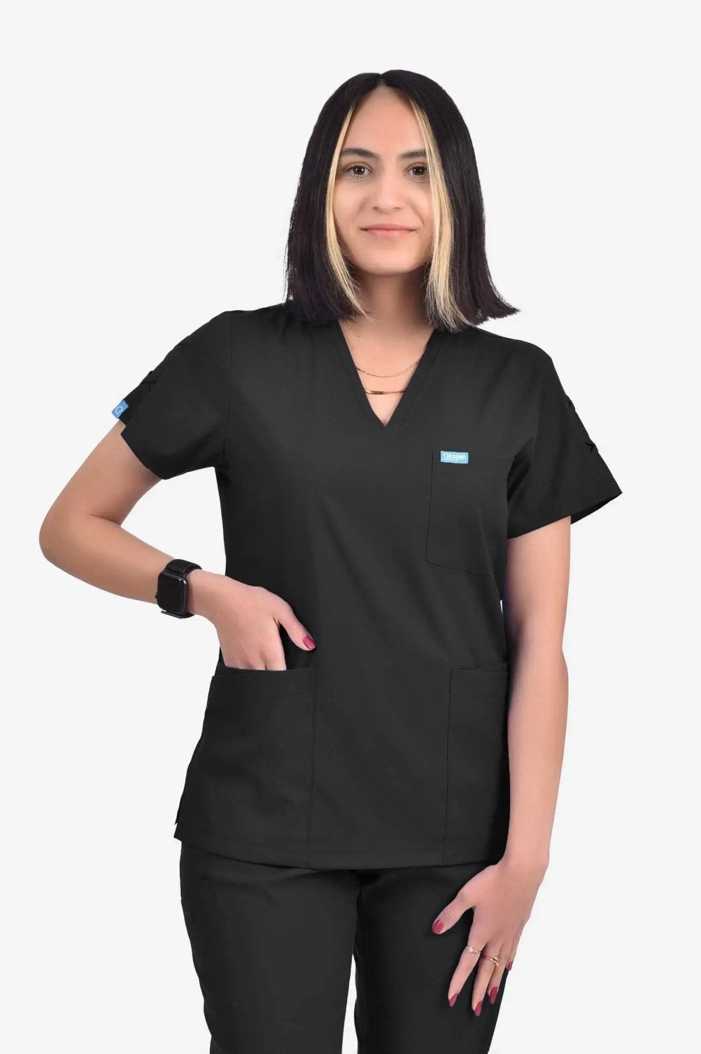 Ruby - Siyah (Tek Üst) - OksijenUniform