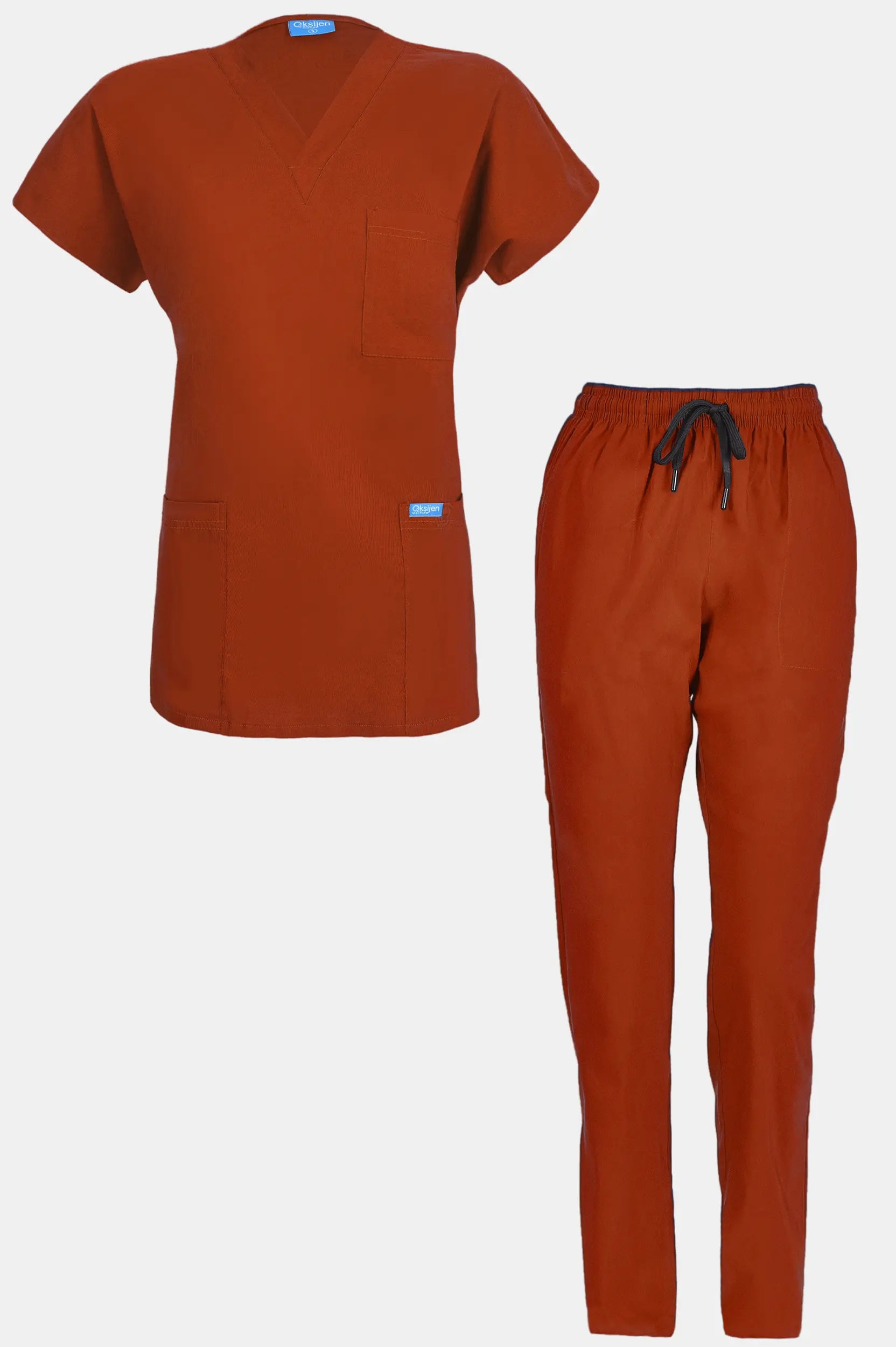 Klasik Premium - Kiremit (Unisex Takım) - OksijenUniform