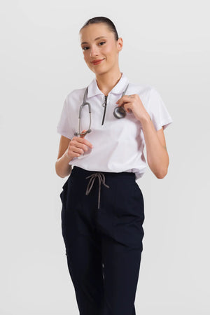 DuoStyle Jogger - Beyaz (Tek Üst) - OksijenUniform