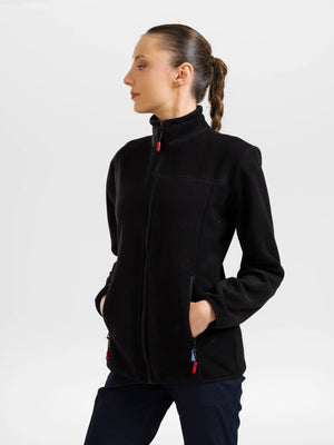 Kadın - Polar Ceket - Siyah - OksijenUniform
