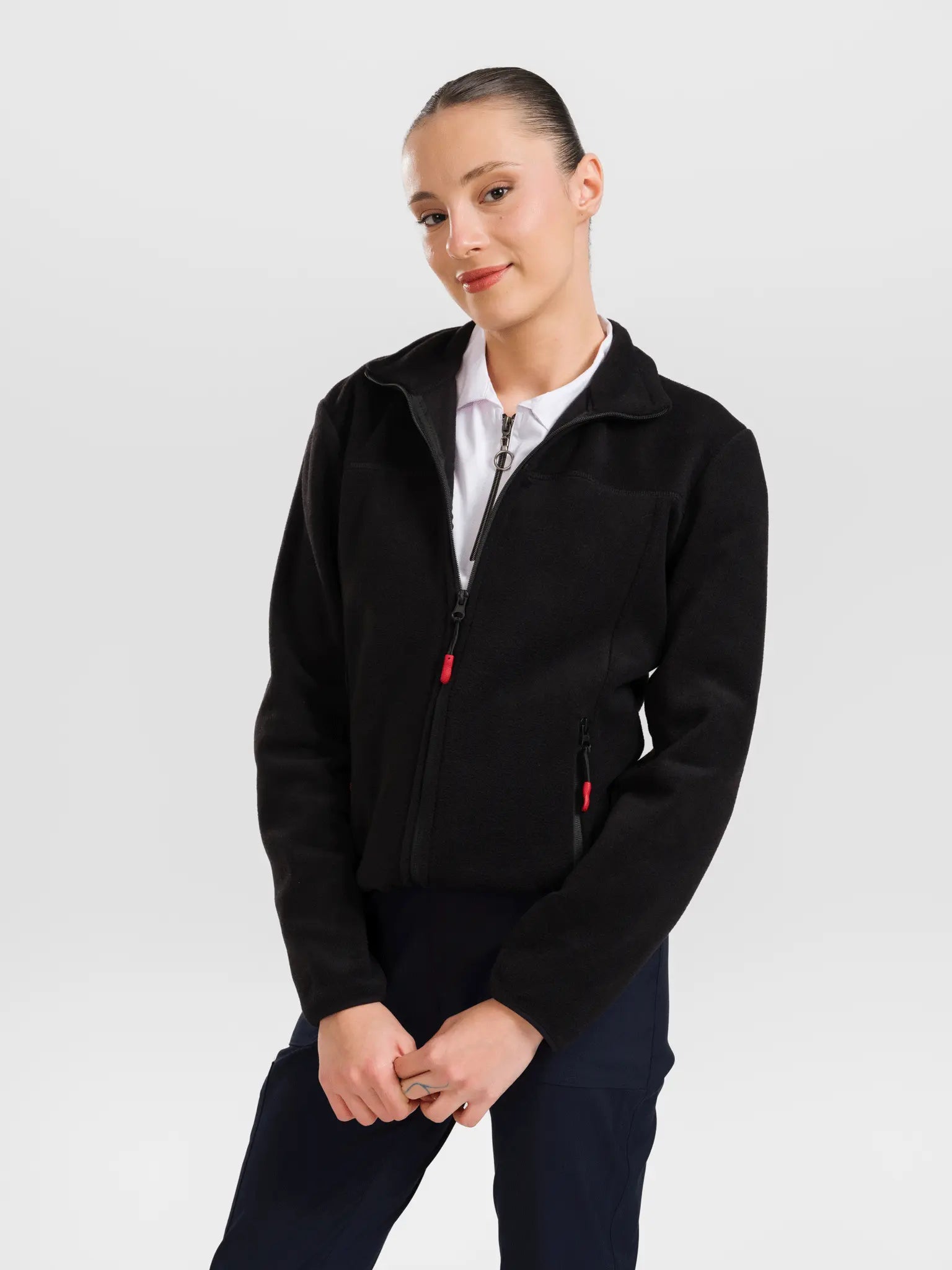 Kadın - Polar Ceket - Siyah - OksijenUniform