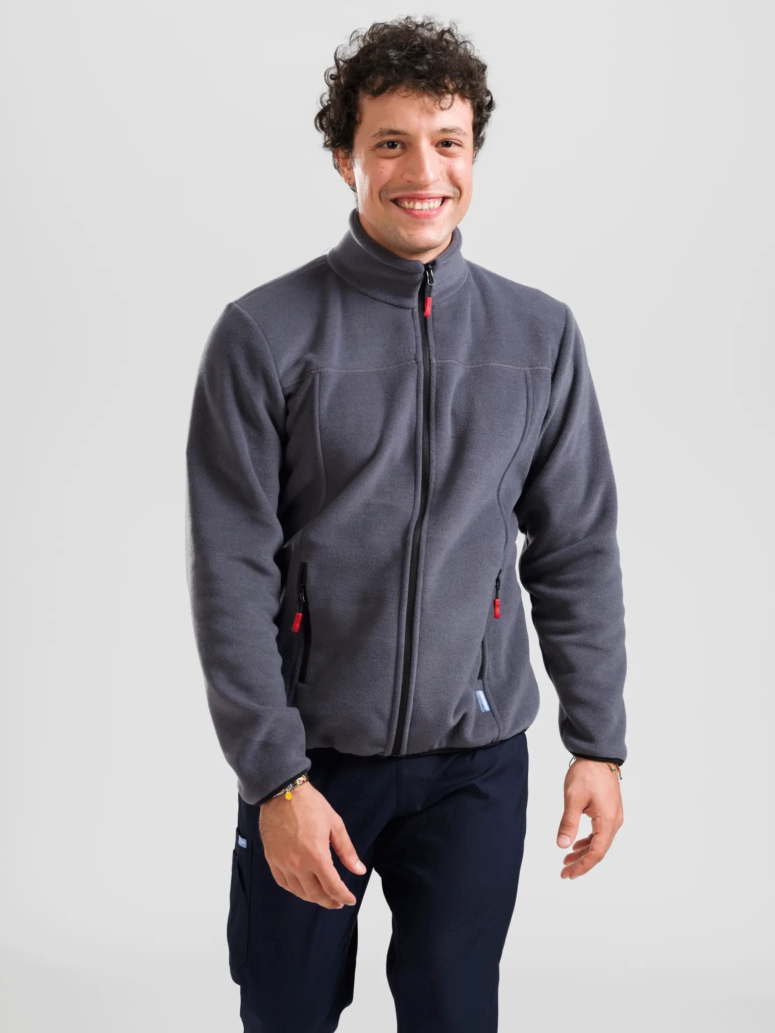 Erkek - Polar Ceket - Antrasit - OksijenUniform