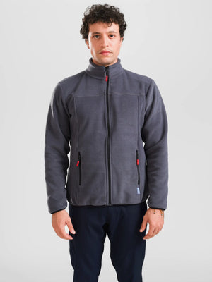 Erkek - Polar Ceket - Antrasit - OksijenUniform