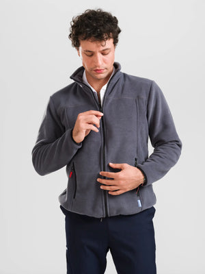 Erkek - Polar Ceket - Antrasit - OksijenUniform