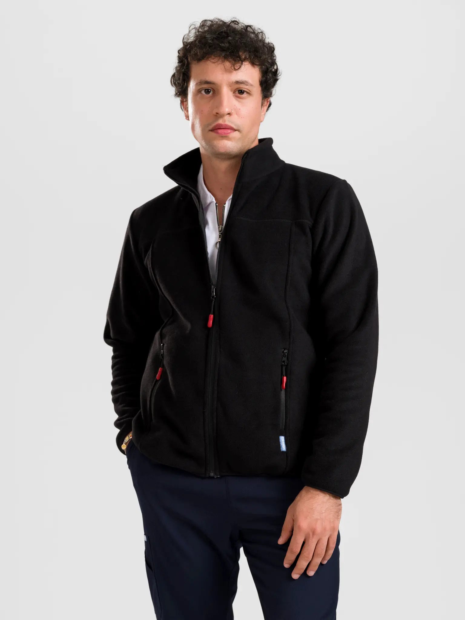 Erkek - Polar Ceket - Siyah - OksijenUniform