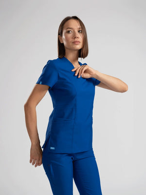 Citrine - Saks Mavisi (Tek Üst) - OksijenUniform