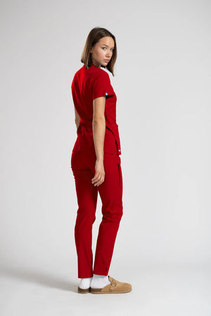 Citrine - Kırmızı (Tek Alt & Pantolon) - OksijenUniform