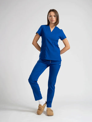 Citrine - Saks Mavisi (Tek Üst) - OksijenUniform