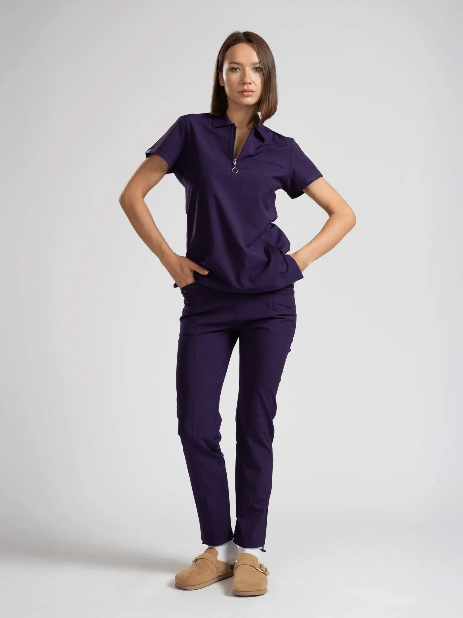 DuoStyle Jogger - Mor (Takım) - OksijenUniform