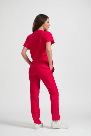 Klasik OksiFlex - Kırmızı - (Unisex Takım) - OksijenUniform