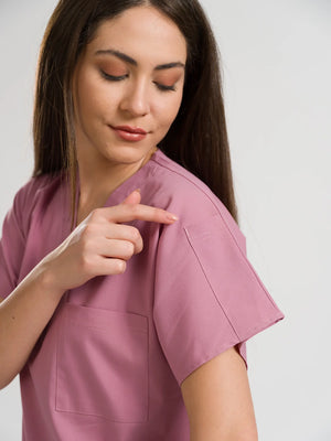 Klasik OksiFlex - Pudra - (Unisex Takım) - OksijenUniform