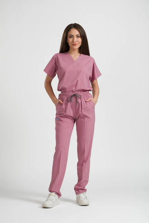 Klasik OksiFlex - Pudra - (Unisex Takım) - OksijenUniform