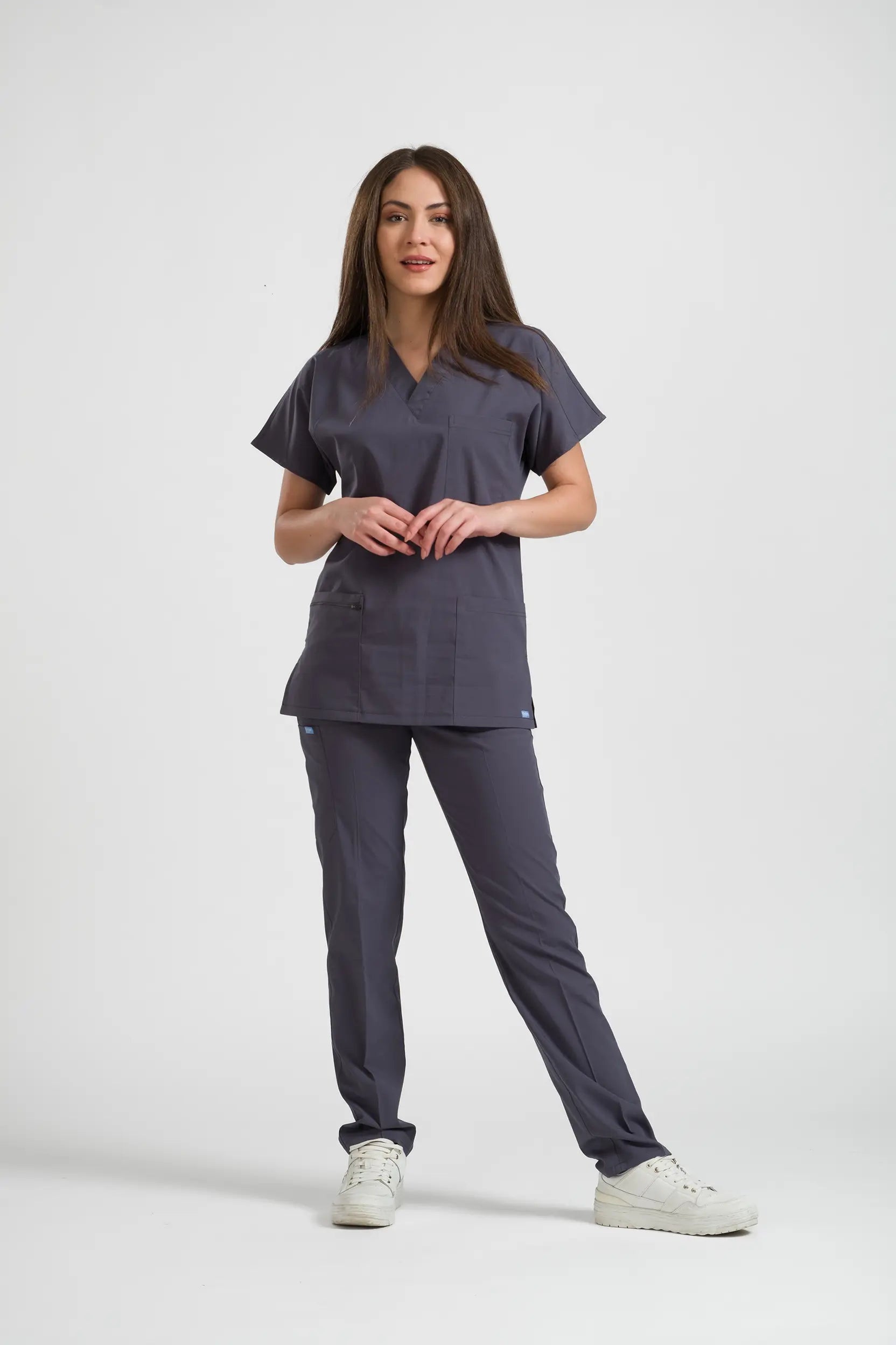 Klasik OksiFlex - Antrasit - (Unisex Takım) - OksijenUniform