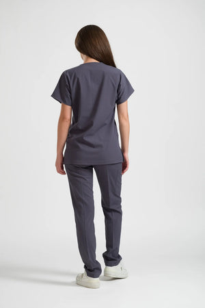 Klasik OksiFlex - Antrasit - (Unisex Takım) - OksijenUniform