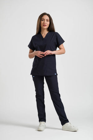 Klasik OksiFlex - Lacivert - (Unisex Takım) - OksijenUniform