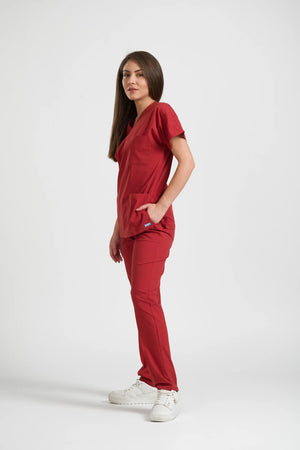 Klasik OksiFlex - Kiremit - (Unisex Takım) - OksijenUniform