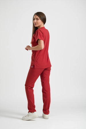 Klasik OksiFlex - Kiremit - (Unisex Takım) - OksijenUniform