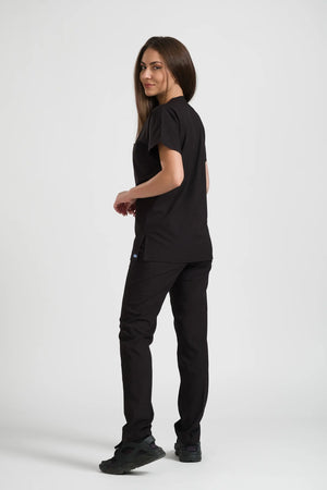 Klasik OksiFlex - Siyah - (Unisex Tek Üst) - OksijenUniform