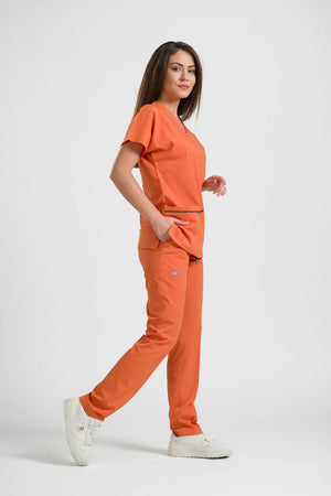 Klasik OksiFlex - Oranj - (Unisex Takım) - OksijenUniform