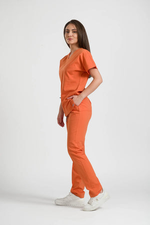 Klasik OksiFlex - Oranj - (Unisex Takım) - OksijenUniform