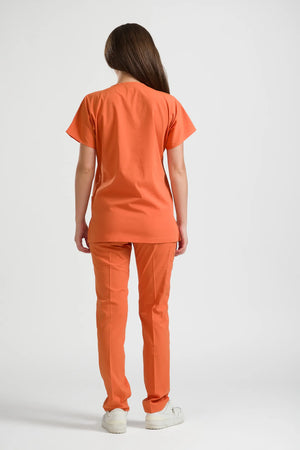 Klasik OksiFlex - Oranj - (Unisex Takım) - OksijenUniform