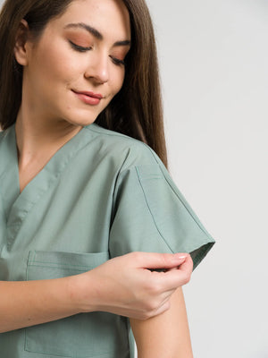 Klasik OksiFlex - Küf Yeşili - (Unisex Takım) - OksijenUniform