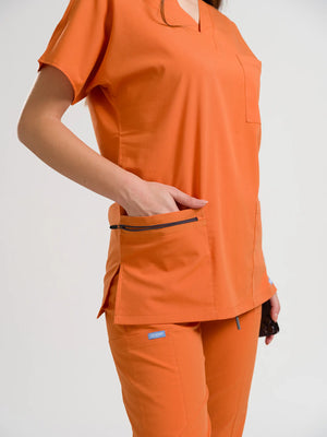 Klasik OksiFlex - Oranj - (Unisex Takım) - OksijenUniform