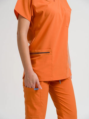 Klasik OksiFlex - Oranj - (Unisex Takım) - OksijenUniform