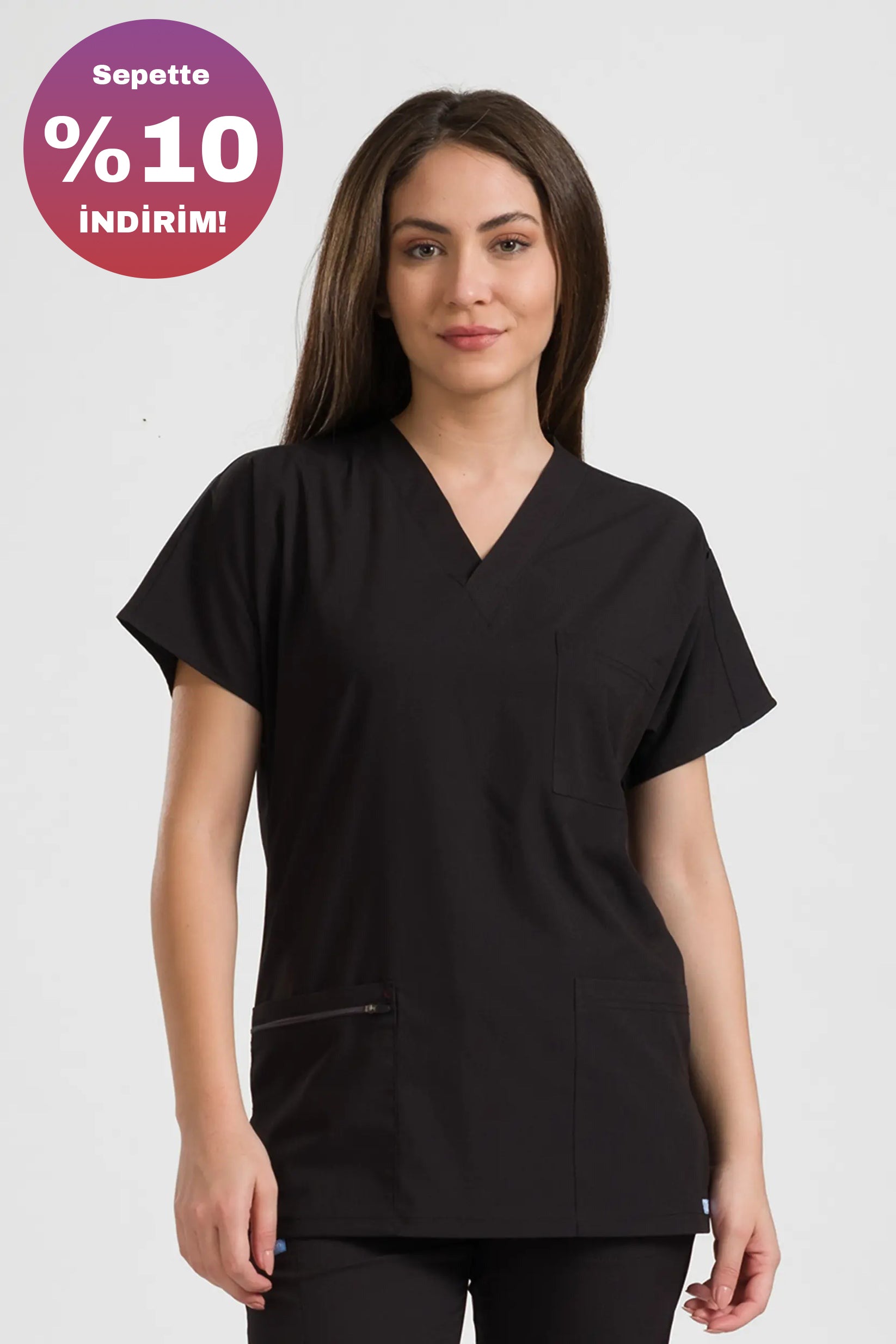 Klasik OksiFlex- Siyah - (Unisex Tek Üst)