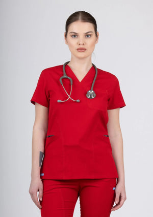 Lyna - Kırmızı (Takım) - OksijenUniform