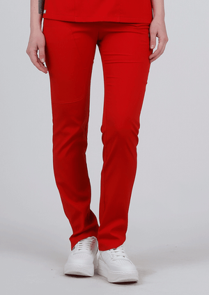 Lyna - Kırmızı (Tek Alt & Pantolon) - OksijenUniform