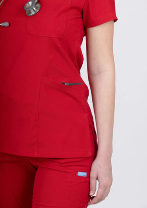 Lyna - Kırmızı (Takım) - OksijenUniform