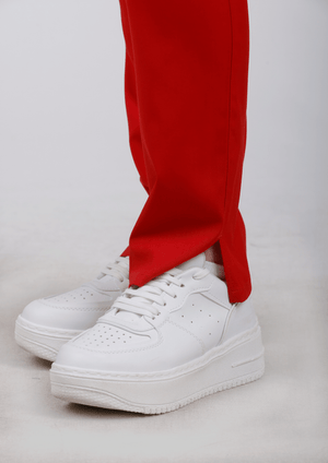 Lyna - Kırmızı (Tek Alt & Pantolon) - OksijenUniform