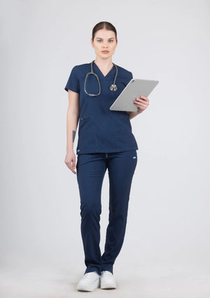 Lyna - Petrol Lacivert (Takım) - OksijenUniform