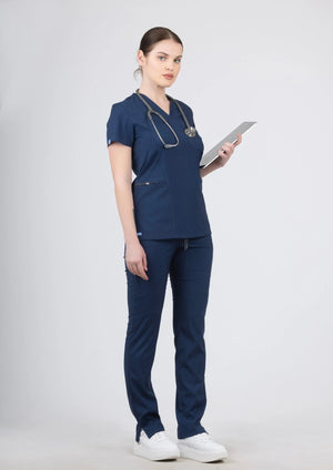 Lyna - Petrol Lacivert (Takım) - OksijenUniform