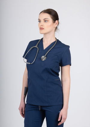 Lyna - Petrol Lacivert (Tek Üst) - OksijenUniform