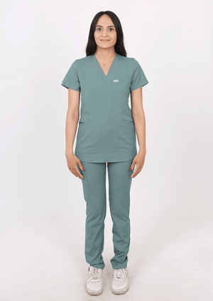 Safir - Petrol Yeşili (Tek Üst) - OksijenUniform