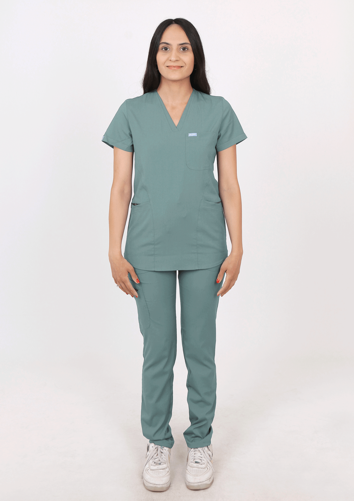 Safir - Petrol Yeşili (Tek Üst) - OksijenUniform