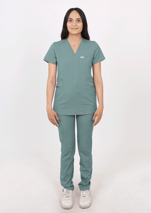 Safir - Petrol Yeşili (Tek Üst) - OksijenUniform