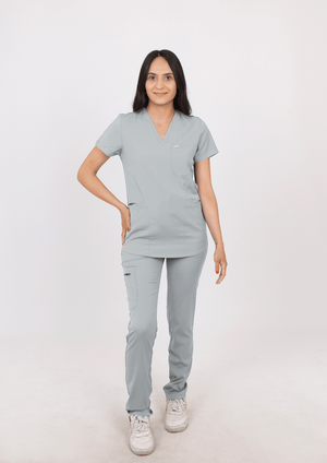 Safir - Gümüş Gri (Takım) - OksijenUniform