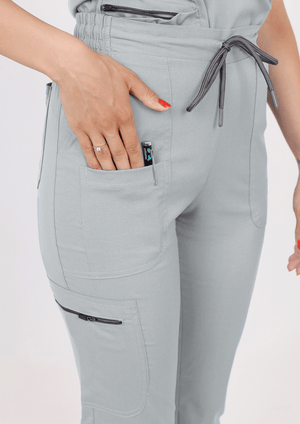 Safir - Gümüş Gri (Tek Alt & Pantolon) - OksijenUniform