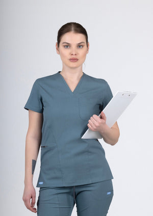 Lyna - Petrol Yeşili (Tek Üst) - OksijenUniform