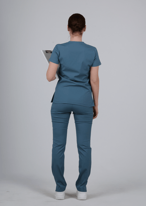 Lyna - Petrol Yeşili (Tek Alt & Pantolon) - OksijenUniform