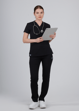 Lyna - Siyah (Takım) - OksijenUniform