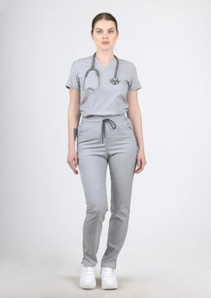 Lyna - Gümüş Gri (Takım) - OksijenUniform