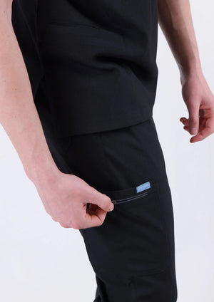 NeonPro - Siyah (Tek Alt & Pantolon) - OksijenUniform