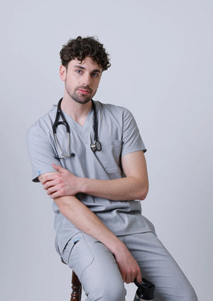 NeonPro - Gümüş Gri (Takım) - OksijenUniform