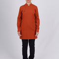Emerald Gofre (Tesettür) - Kiremit (Tek Üst) - OksijenUniform