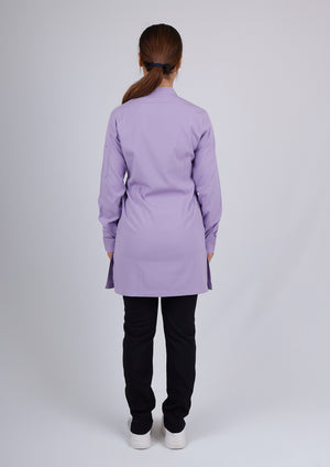 Emerald Gofre (Tesettür) - Lila (Tek Üst) - OksijenUniform